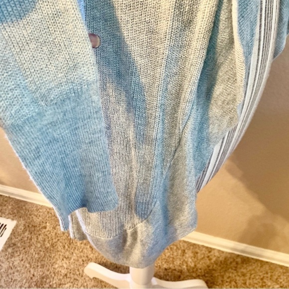 Open Cardigan XS A New Day Grey Lightweight Open Sweater Viscose Nylon Modal - Picture 8 of 10